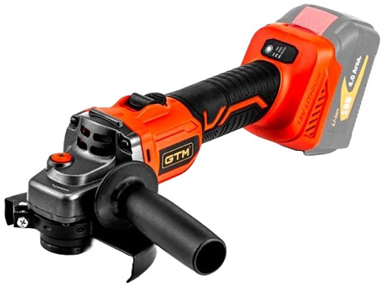 Болгарка GTM AGC18/125BL BARE TOOL (2826)