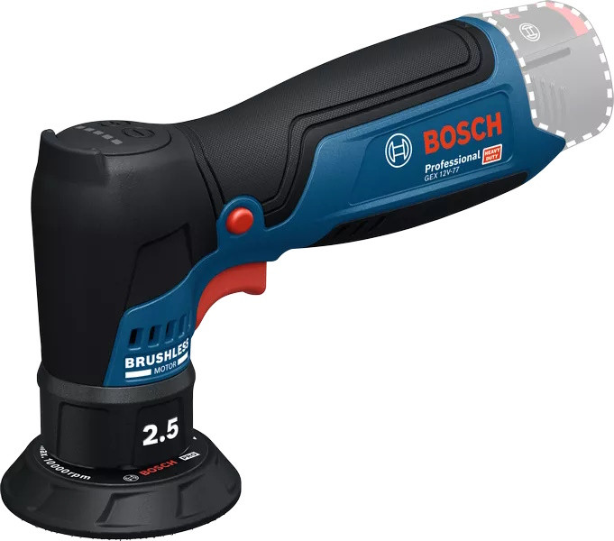 Эксцентриковая шлифмашина Bosch GEX 12V-77 Professional 06019L2100 (0 601 9L2 100)