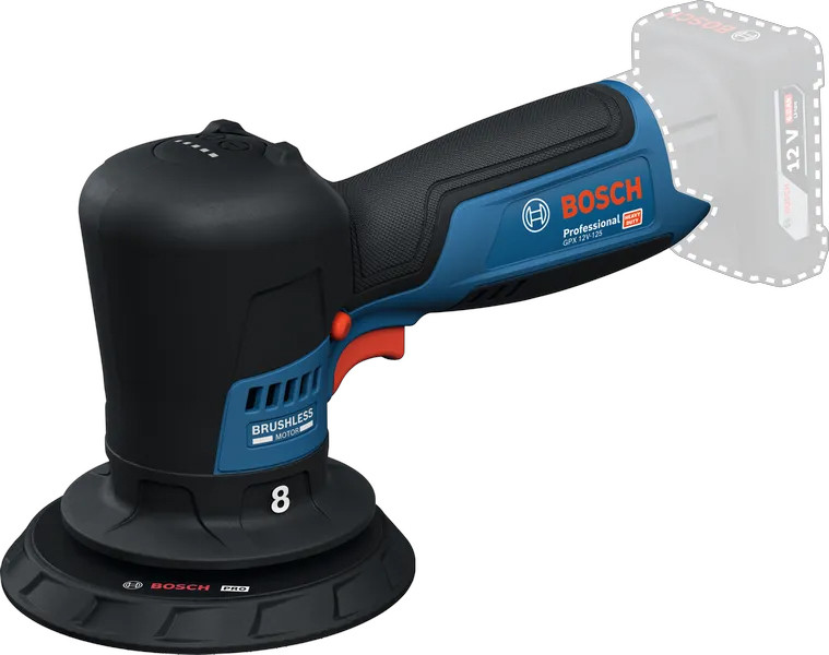 Полірувальна машина Bosch GPX 12V-125 Professional 06019L4100