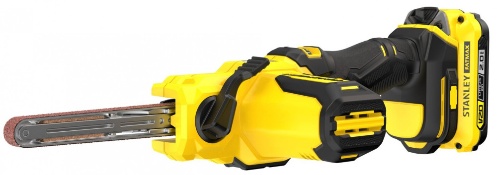 Стрічкова шліфмашина Stanley FatMax SFMCE210D2K
