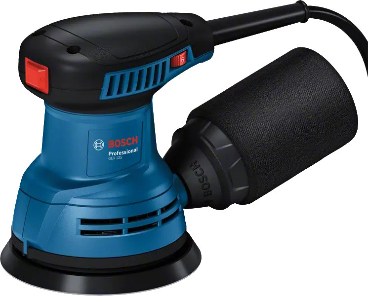 Ексцентрикова шліфмашина Bosch GEX 125 Professional 06013A8020