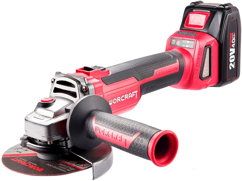 Болгарка Worcraft CAG-S20LIBH-125B