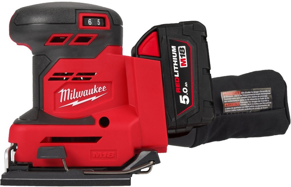 Шліфувальна машина Milwaukee M18 BQSS-502B