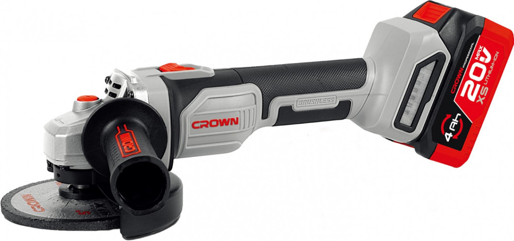 Болгарка Crown CT23026-125XS-4 BMC