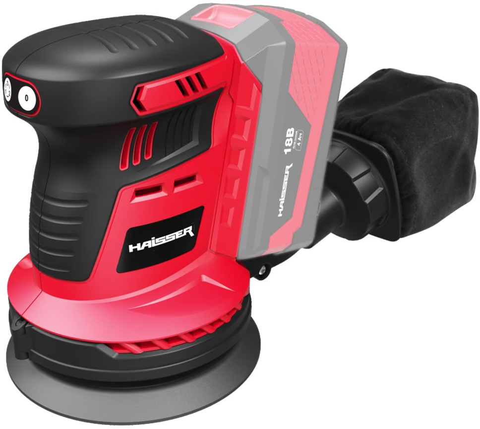 Ексцентрикова шліфмашина Haisser RO-118BS