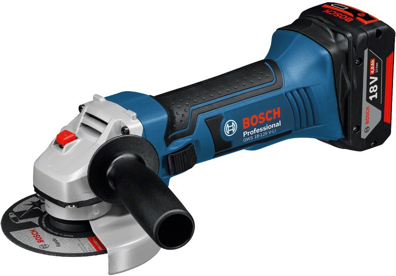 Болгарка Bosch GWS 18-125 V-LI Professional 0615990L6G