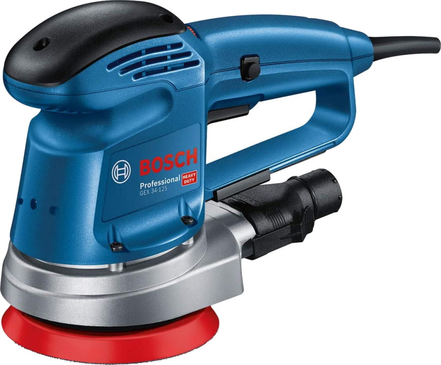 Ексцентрикова шліфмашина Bosch GEX 34-125 Professional 0601372300