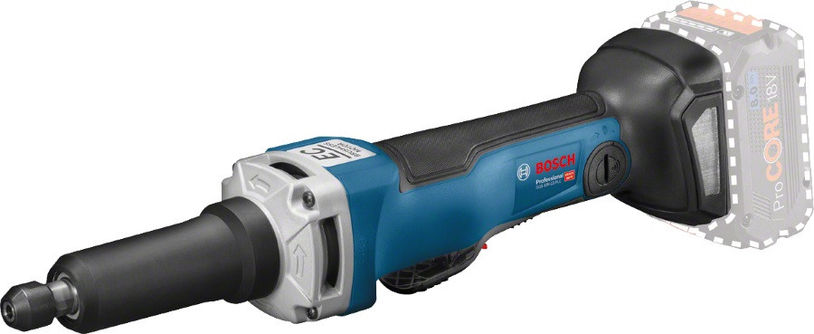 Пряма шліфмашина Bosch GGS 18V-23 PLC Professional 0601229200