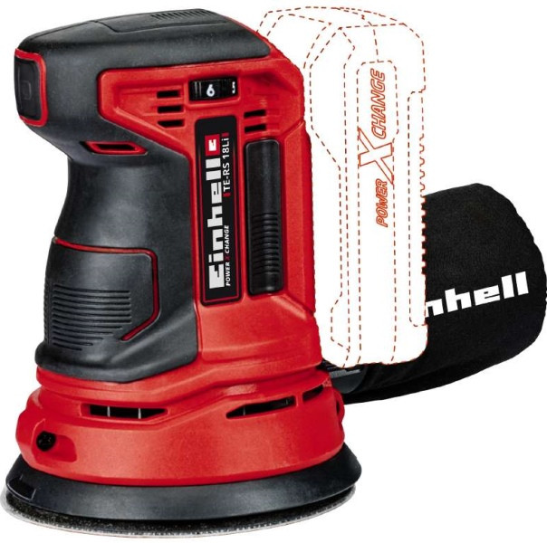 Ексцентрикова шліфмашина Einhell Expert Plus TE-RS 18 Li Solo (4462010)