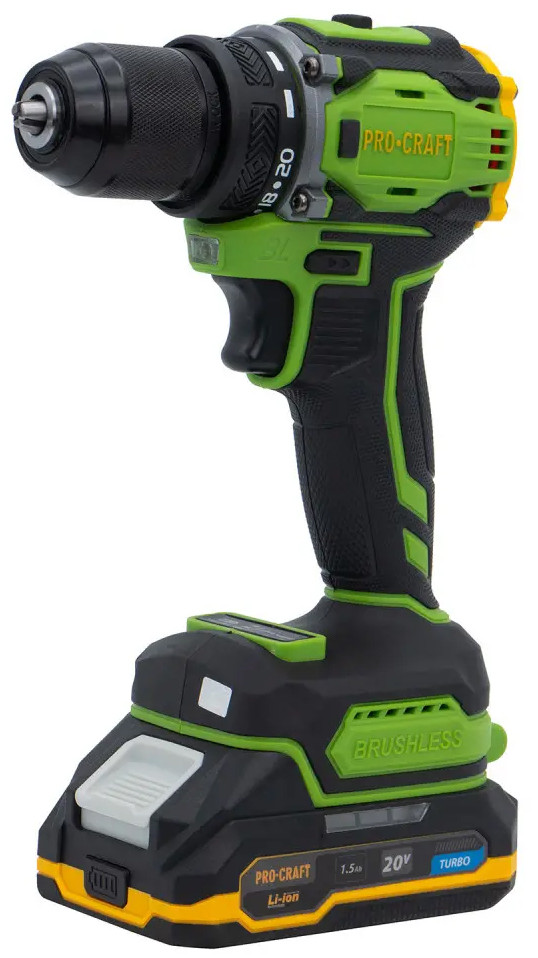 Дрель-шуруповерт Procraft PA18Pro/1.5 (001814)