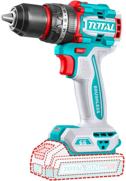 Дрель-шуруповерт Total TIDLI20668