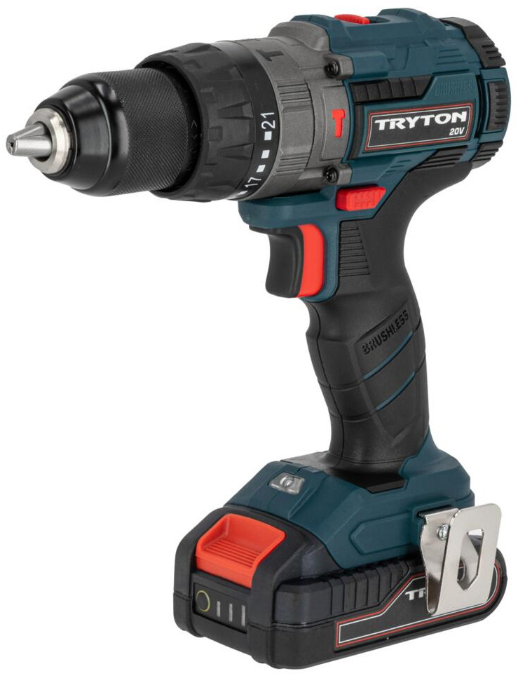 Дрель-шуруповерт Tryton TBLV202