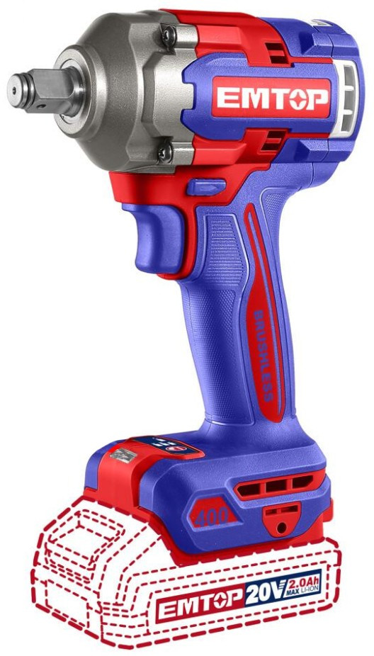 Гайковерт EMTOP ECIWL2040