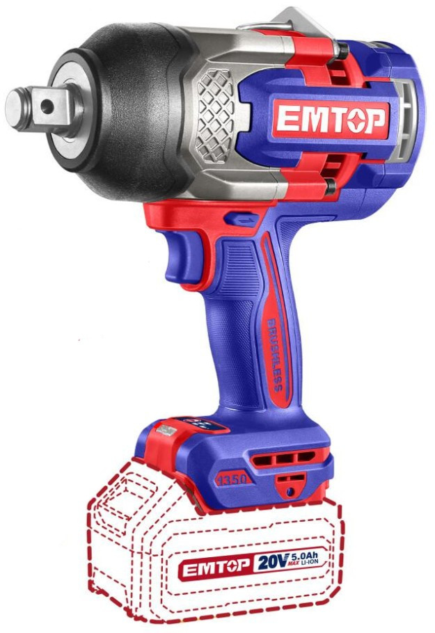 Гайковерт EMTOP ECIWL20135
