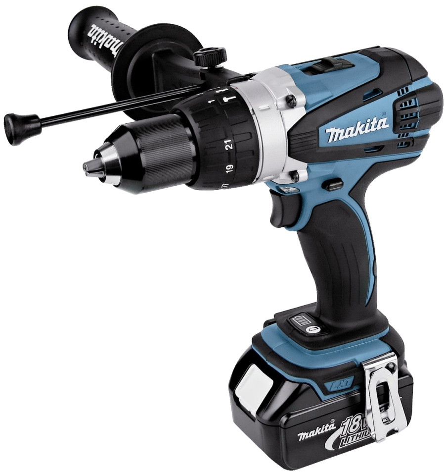 Дрель-шуруповерт Makita DHP458RFJ