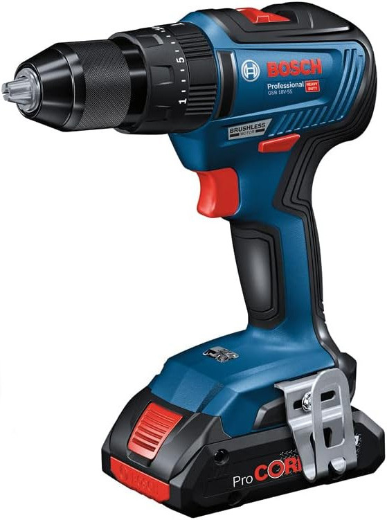 Дрель-шуруповерт Bosch GSB 18V-55 Professional 06019H5304