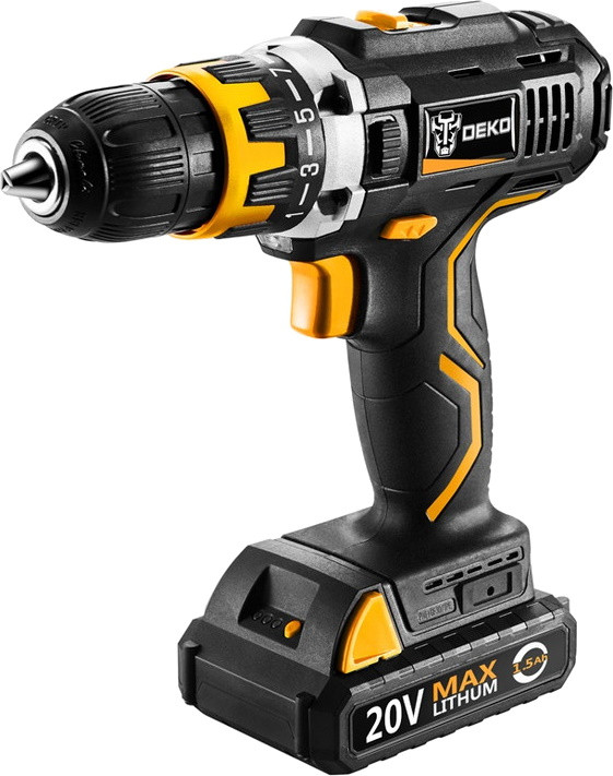 Дриль-шурупокрут DEKO GCD20DU2-S6 13521