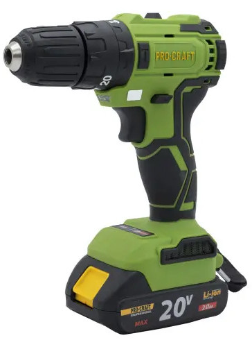 Дрель-шуруповерт Procraft PA18LiBL_udar