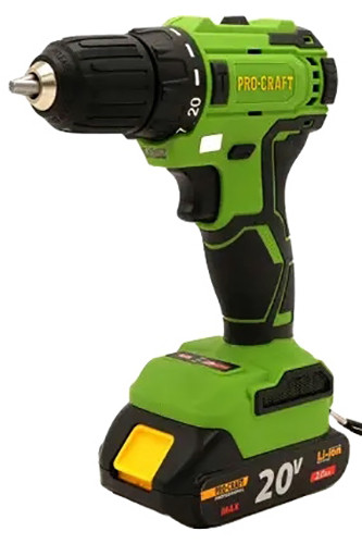 Дрель-шуруповерт Procraft PA18LiBL
