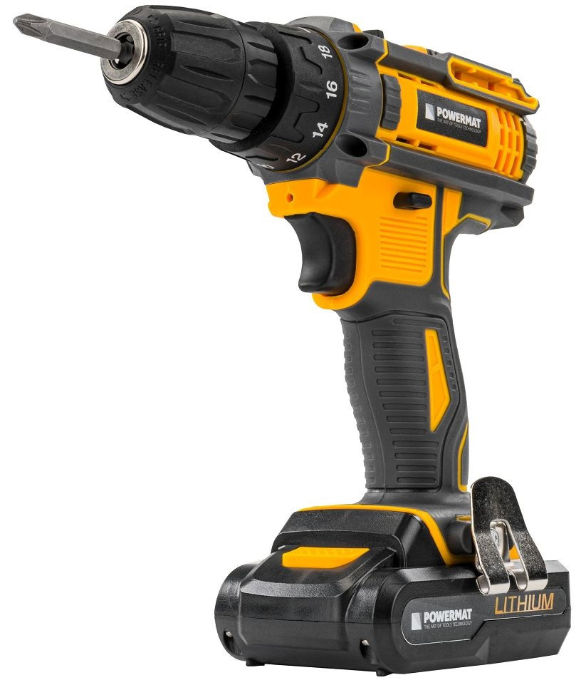 Дрель-шуруповерт Powermat PM-WA-21V-2AT