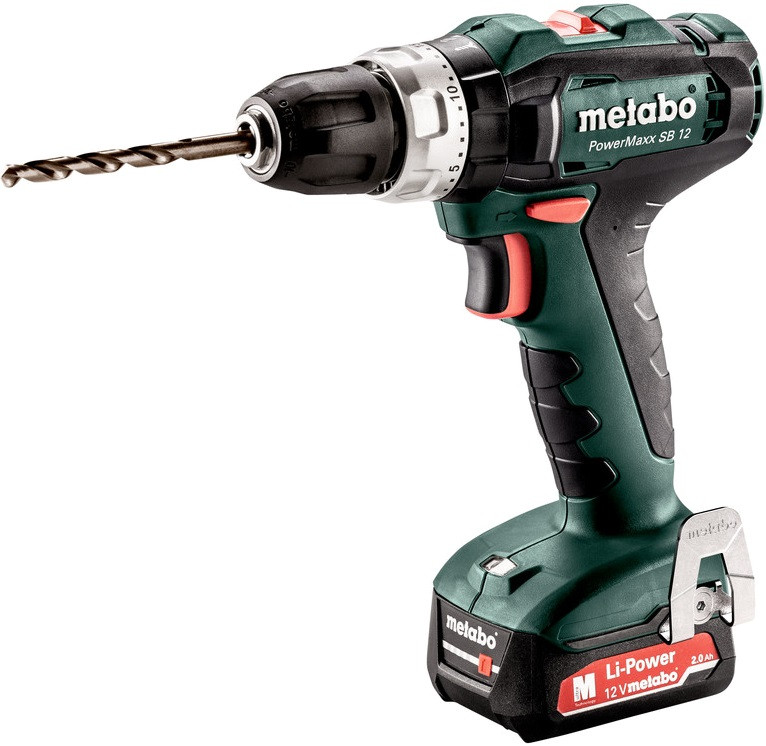 Дриль-шурупокрут Metabo PowerMaxx SB 12 Set 601076910