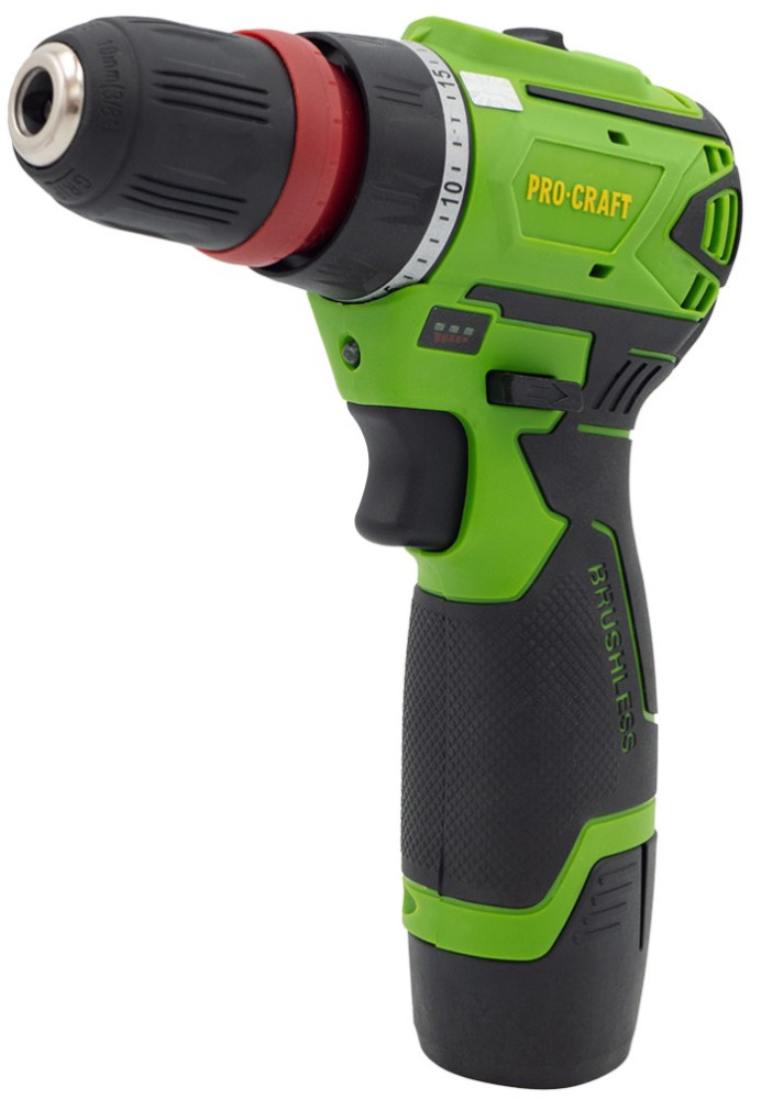 Дрель-шуруповерт Procraft PA12BL DFR