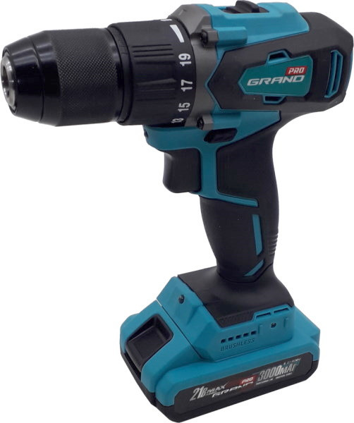 Дрель-шуруповерт Grand DA-21BL Pro