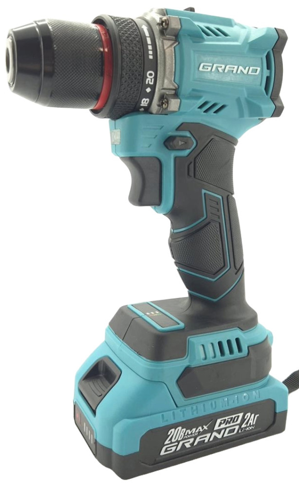 Дрель-шуруповерт Grand DA-20/2 DFR BL