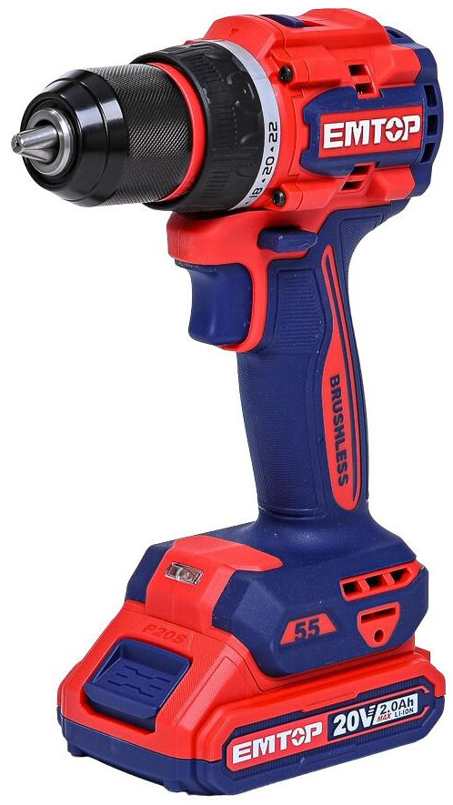 Дриль-шурупокрут EMTOP ECDL205582