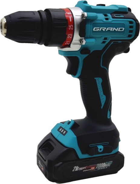 Дрель-шуруповерт Grand DA-21BL DFR-Pro