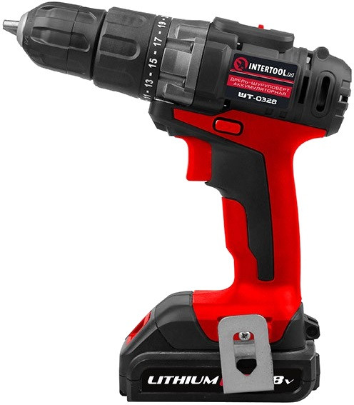 Дриль-шурупокрут Intertool WT-0328