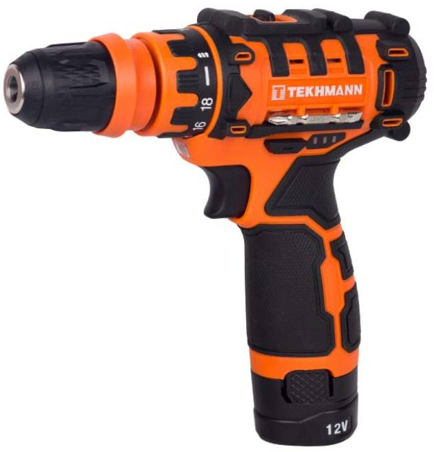 Дрель-шуруповерт Tekhmann TCD-12/2 DFR