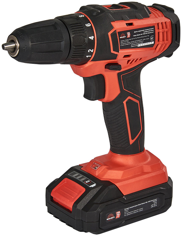Дриль-шурупокрут Vitals Master AU 1825 Kit SmartLine (184442)