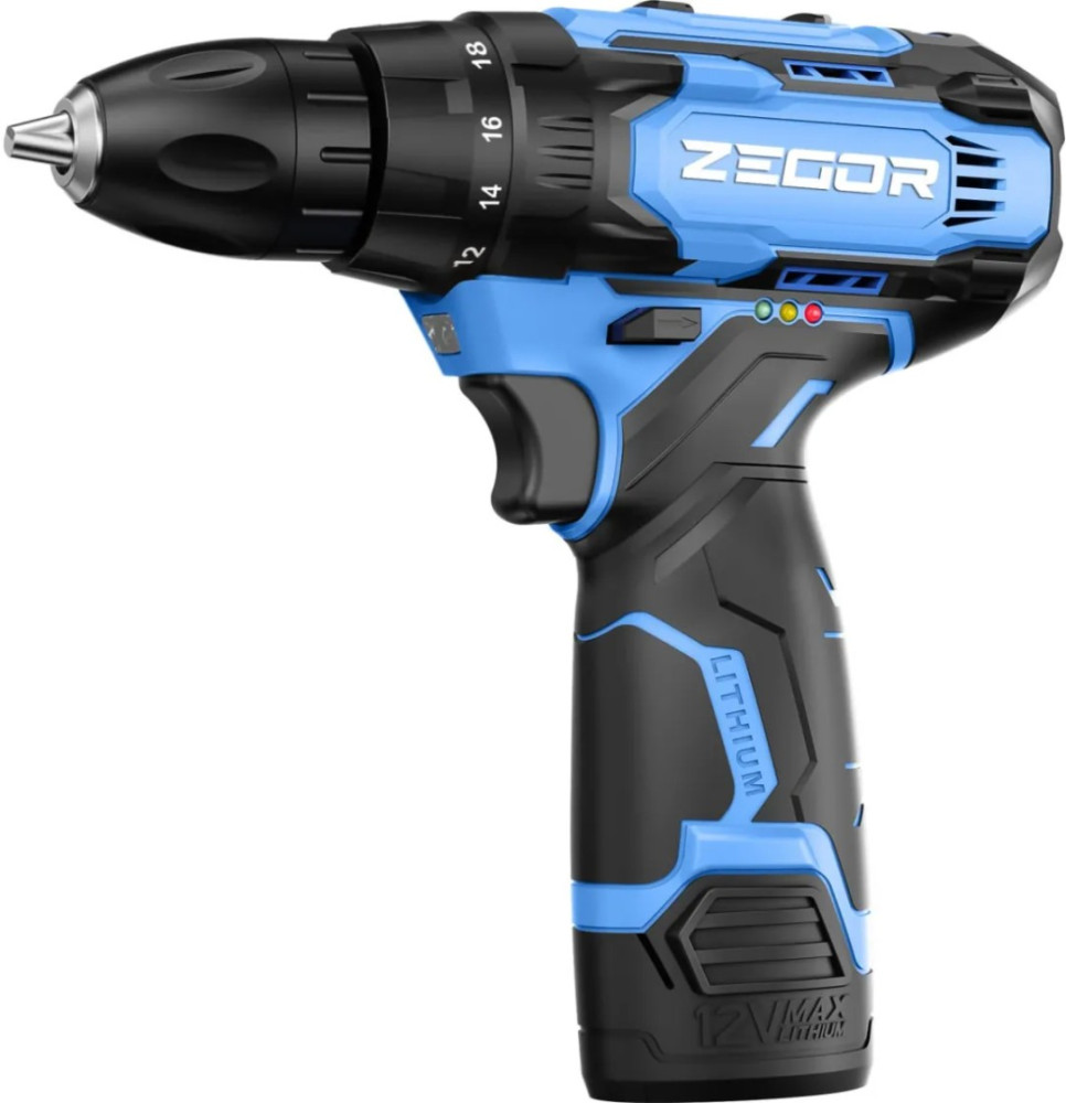 Дриль-шурупокрут ZEGOR CDA-12