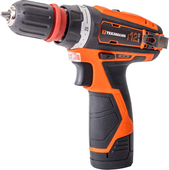 Дрель-шуруповерт Tekhmann TCD-35/i12 Kit (850185)