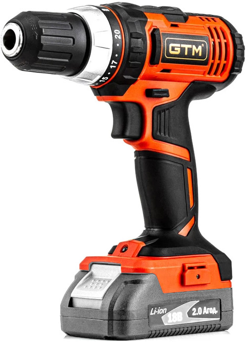 Дрель-шуруповерт GTM DS18/40P_BARE TOOL