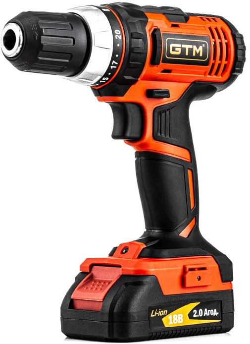 Дрель-шуруповерт GTM DS18/40P
