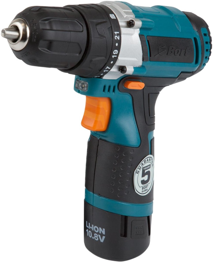 Дриль-шурупокрут Bort BAB-10.8N-Li (93728410)