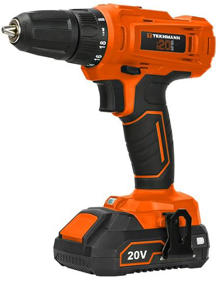Дрель-шуруповерт Tekhmann TCD-30/i20 KIT (873399)