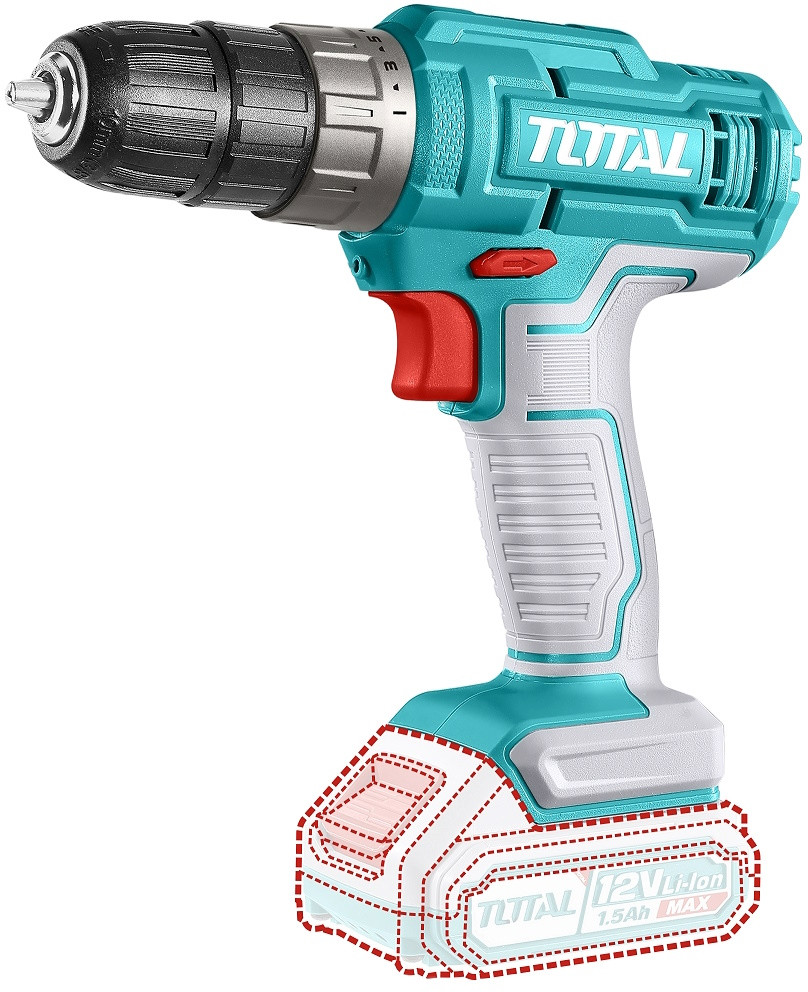 Дрель-шуруповерт Total TDLI1218