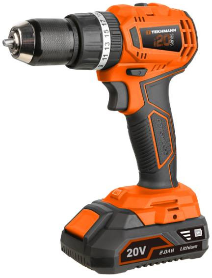 Дрель-шуруповерт Tekhmann TCD-45/i20 BS KITBOX (873397)