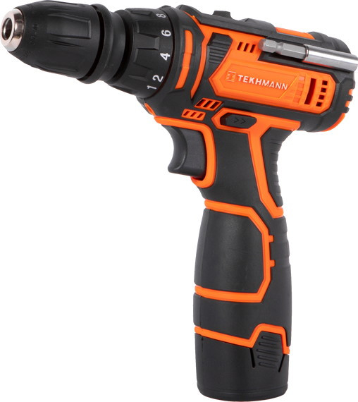 Дрель-шуруповерт Tekhmann TCD-12 S2 BS Kit (850977)