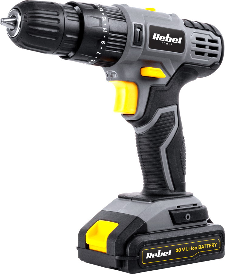 Дриль-шурупокрут REBEL RB-1002