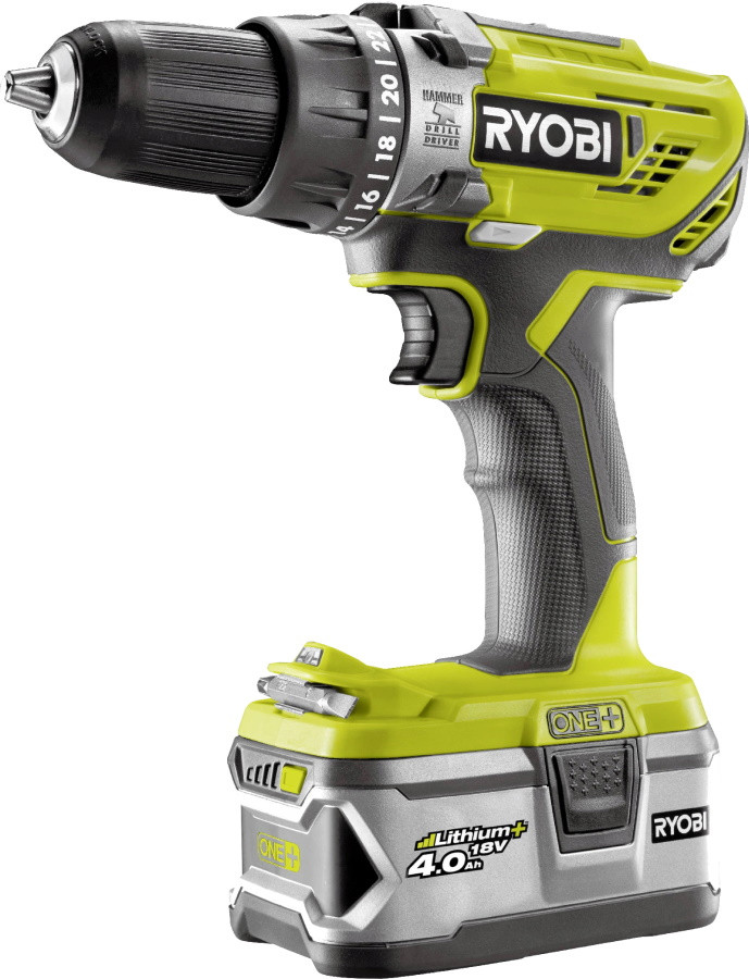 Дрель-шуруповерт Ryobi R18PD3-242S (5133003820)