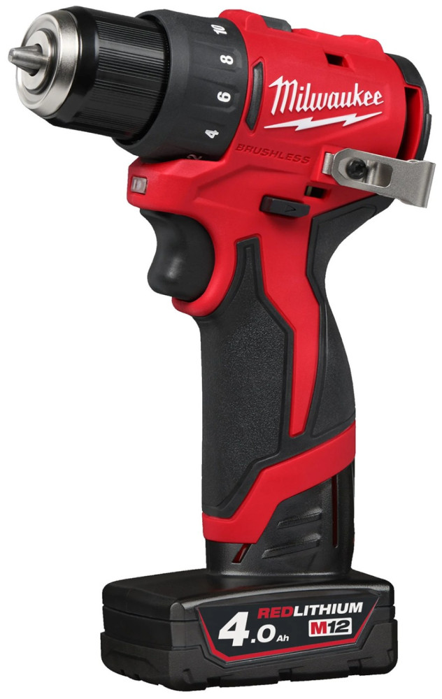 Дриль-шурупокрут Milwaukee M12 BLDDRC-402C (4933499688)