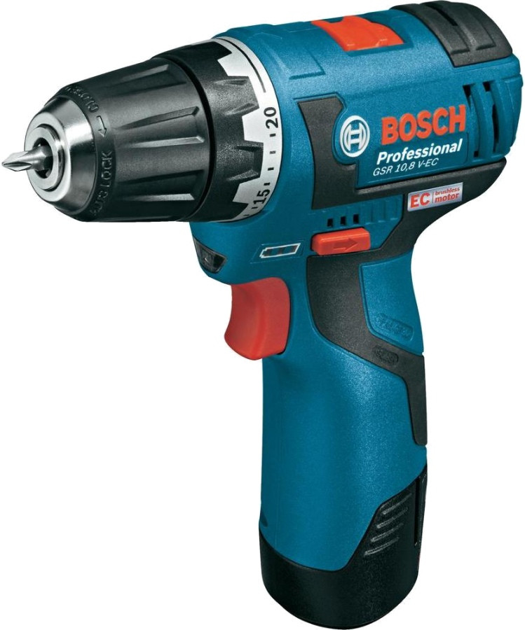 Дрель-шуруповерт Bosch GSR 10.8 V-EC Professional 06019D4000