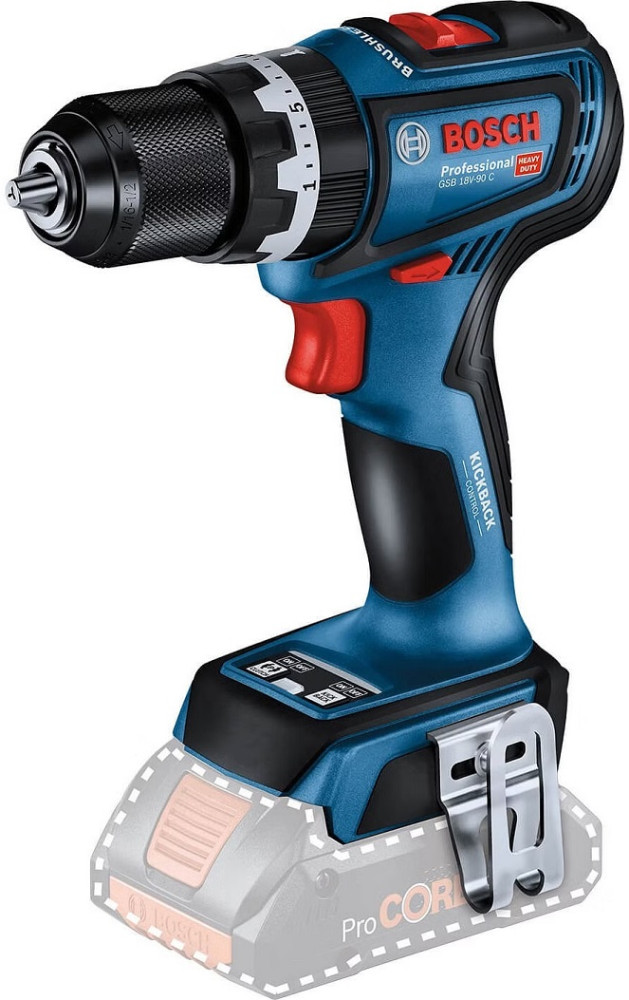 Дриль-шурупокрут Bosch GSB 18V-90 C Professional ‎06019K6104