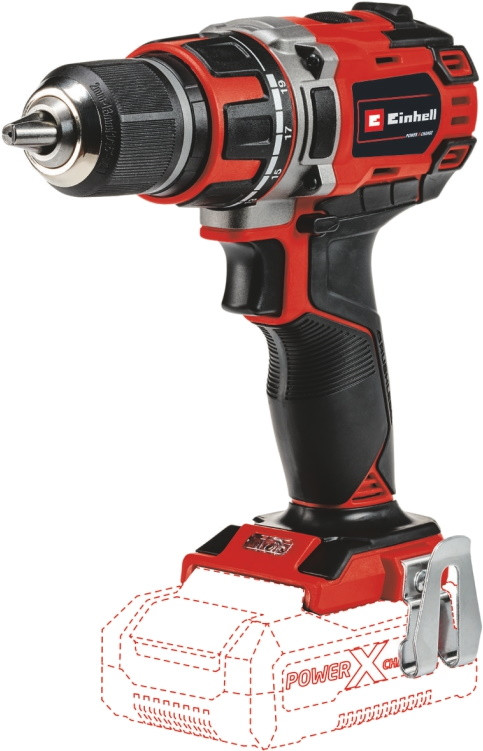 Дрель-шуруповерт Einhell Expert Plus TE-CD 18/50 Li BL Solo (4513887)