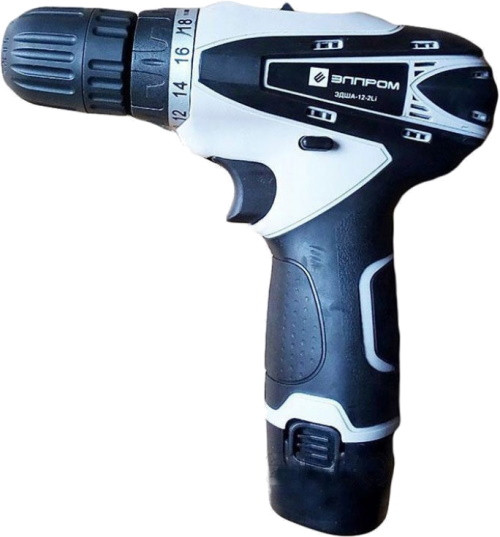 Дрель-шуруповерт Elprom EDShA-12-2 Li