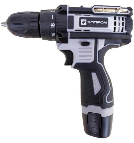 Дрель-шуруповерт Elprom EDShA-12M-2 Li